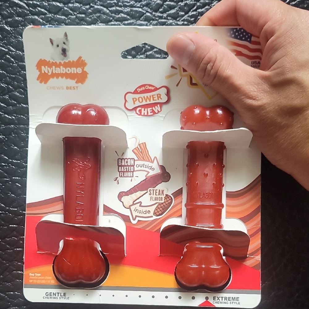 Nylabone Power Chew Dog Toy Set